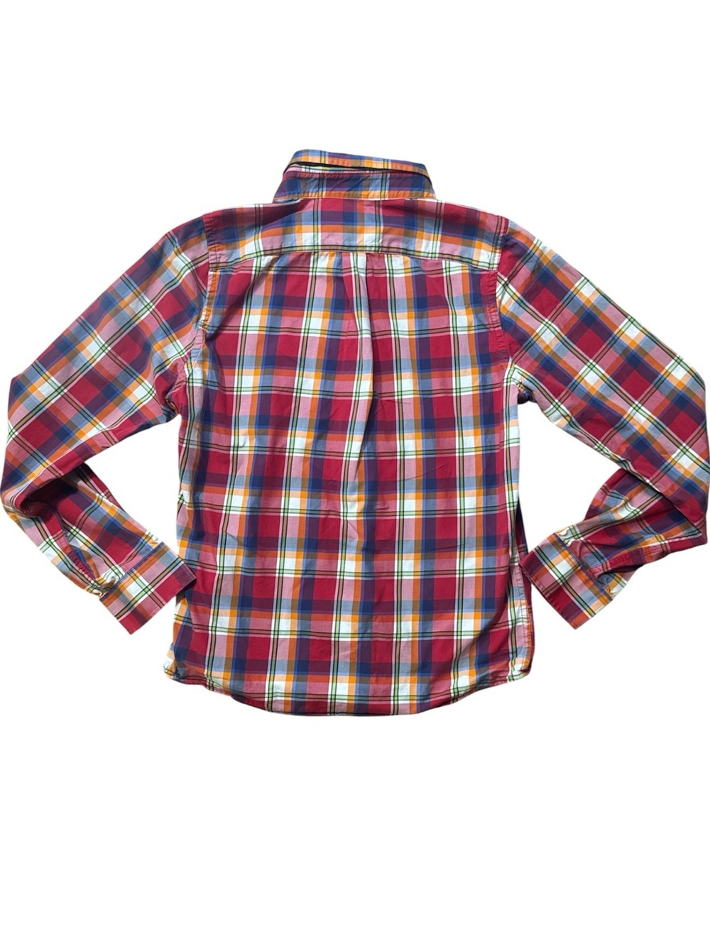 Y2K Abercrombie & Fitch Men's Plaid Button-Down Shirt - Picture 4 of 5